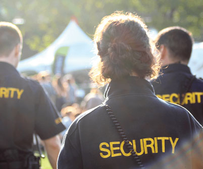 security gaurding image